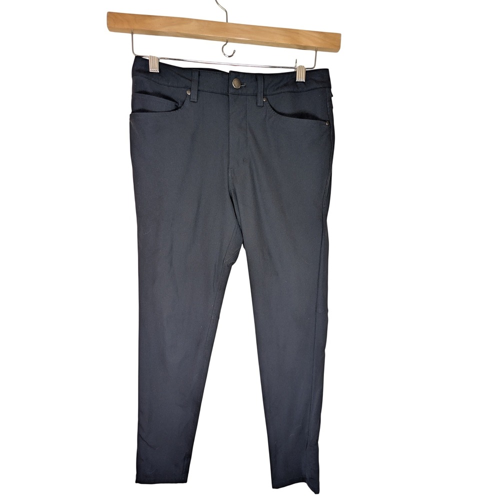 LULULEMON ABC Pant Mens 28 Gray 5 Pocket Warpstremeβ Athletic Athluxury Slim